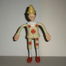 McDonald's 2002 Pinocchio Figure Happy Meal Toy Loose Used