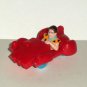 McDonald's 1994 Flintstones Movie Fred Car Only Happy Meal Toy Loose Used Writing on Bottom
