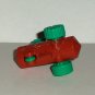 McDonald's 1994 Flintstones Movie Barney Car Only Happy Meal Toy Loose Used Writing on Bottom