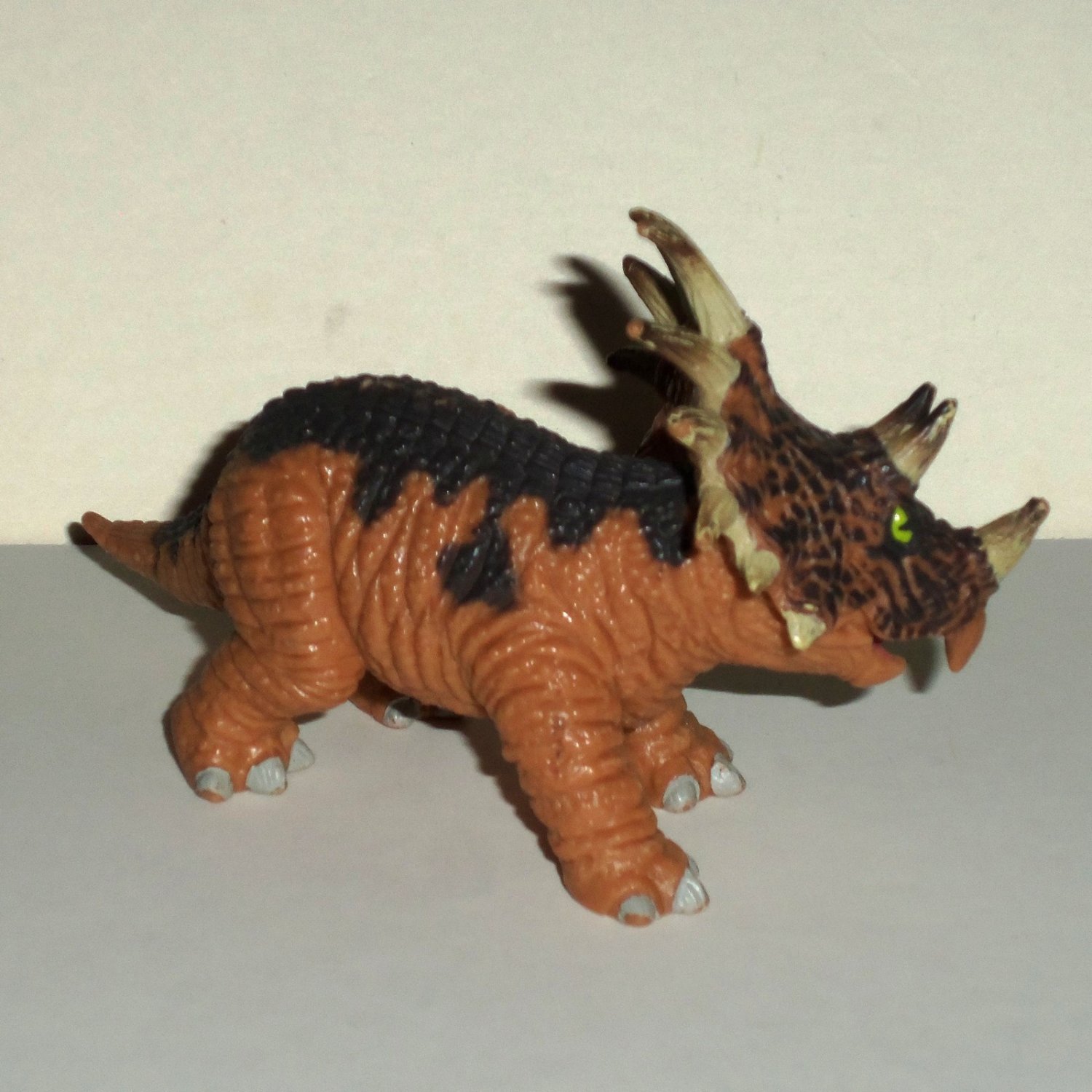 Chap Mei Styracosaurus PVC Dinosaur Figure Loose Used