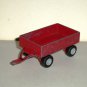 Vintage 1970's Tootsietoy Red Farm Trailer Tootsie Toy Loose Used
