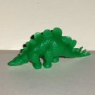Stegosaurus Green 3.5" Plastic Dinosaur Loose Used