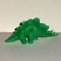 Stegosaurus Green 3.5" Plastic Dinosaur Loose Used