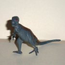 Tyrannosaurus Rex T-Rex Gray & Brown 3" Plastic Dinosaur Loose Used