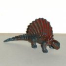 Dimetrodon Gray & Brown 2.75" Dinosaur Plastic Figure Toy Loose Used