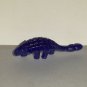 Purple 2.5" Dinosaur Plastic Figure Toy Loose Used