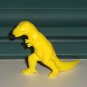 Tyrannosaurus Rex T-Rex Bright Yellow 2.25" Plastic Dinosaur Loose Used