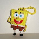 SpongeBob Squarepants Plastic Figure w/ Backpack Clip Loose Used
