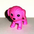 Pink Dog Plastic Figure Loose Used