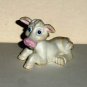 Cartoon White Cow PVC Figure Toy 2003 VI Loose Used