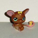Littlest Pet Shop #989 Brown Rat Figure Hasbro 2007 Loose Used