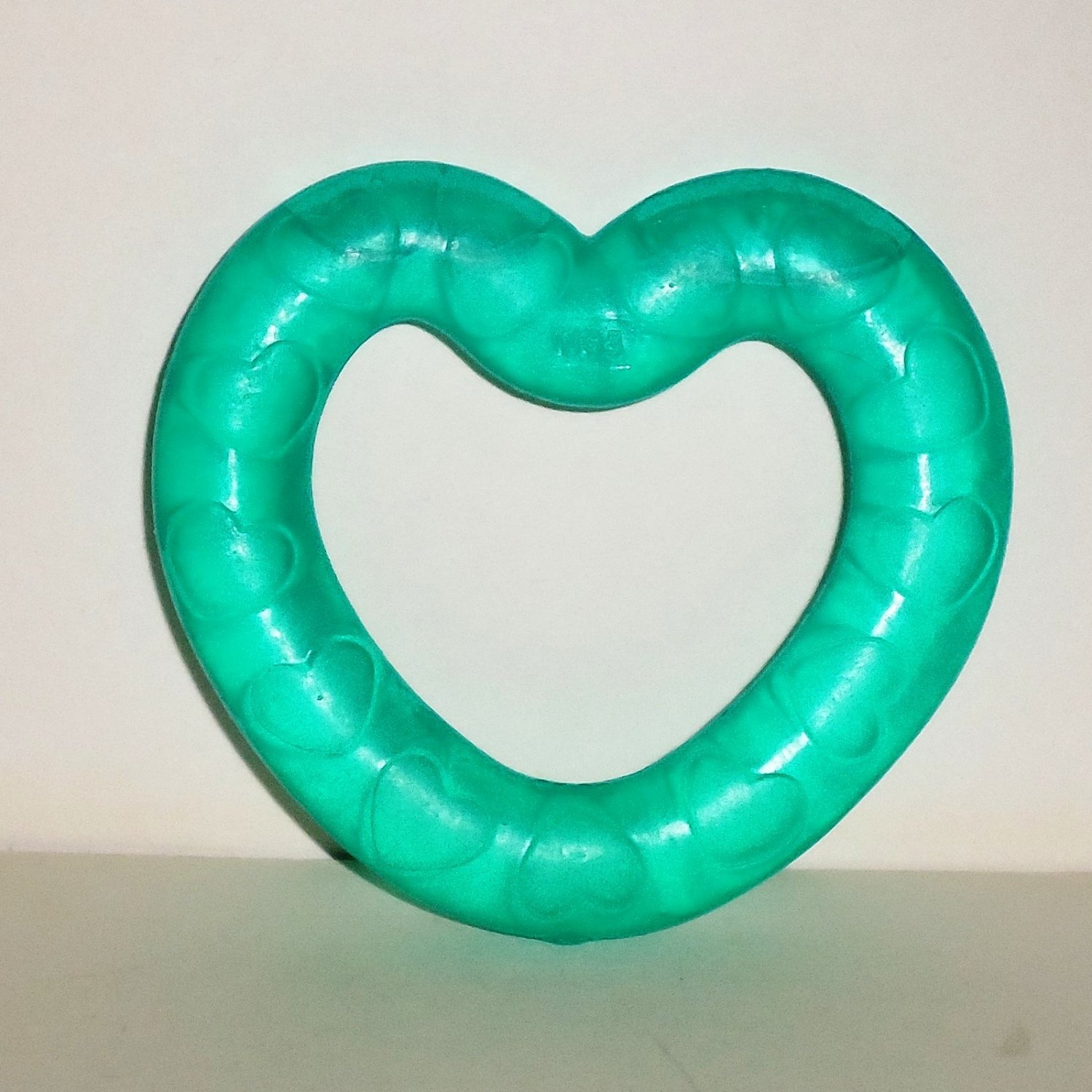 Bright Starts Chill & Teethe Blue Heart Teething Baby Toy Loose Used