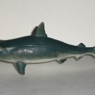 Hollow Vinyl 4.75" Gray Shark Plastic Figure Loose Used