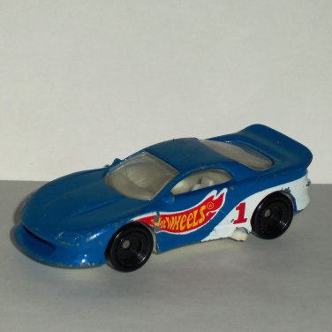 McDonald's 1993 Hot Wheels Camaro #1 Race Car Happy Meal Toy Loose Used