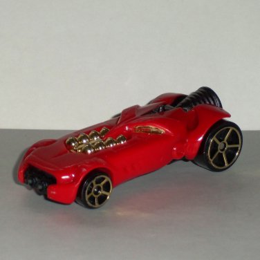 McDonald's 2009 Hot Wheels RocketFire Car Happy Meal Toy Loose Used