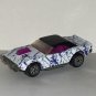 Matchbox 1996 Dodge Challenger White & Purple Car Loose Used