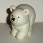 Fisher-Price Little People Polar Bear Figure From 77949 Animal Sounds Zoo Set 2001 Loose Used
