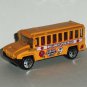 Matchbox 2002 Kids Cars of the Year School Bus Bulldogs Football Diecast Car Loose Used
