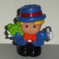 Fisher-Price Little People Eddie Boy Figure from V4698 On-The-Go Circus Set 2003 Mattel Loose Used