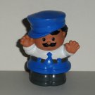 Fisher-Price Little People Hispanic Policeman Figure 2001 Loose Used