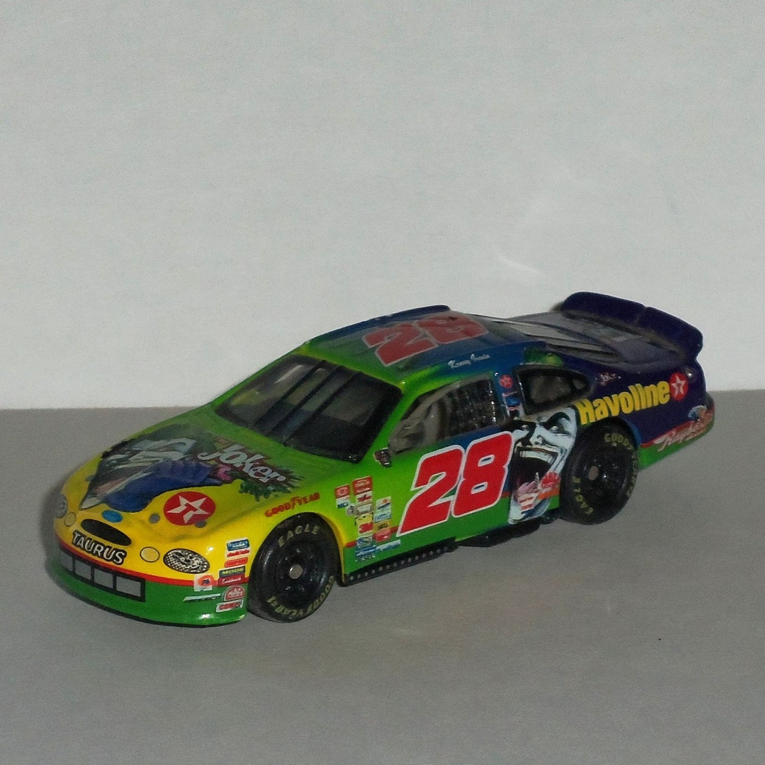 NASCAR Kenny Irwin #28 Joker 1:64 Scale Ford Taurus Diecast Toy