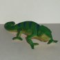 Green Vinyl Lizard Figure Loose Used