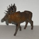 Moose 4" Plastic Animal Figure Deer Loose Used