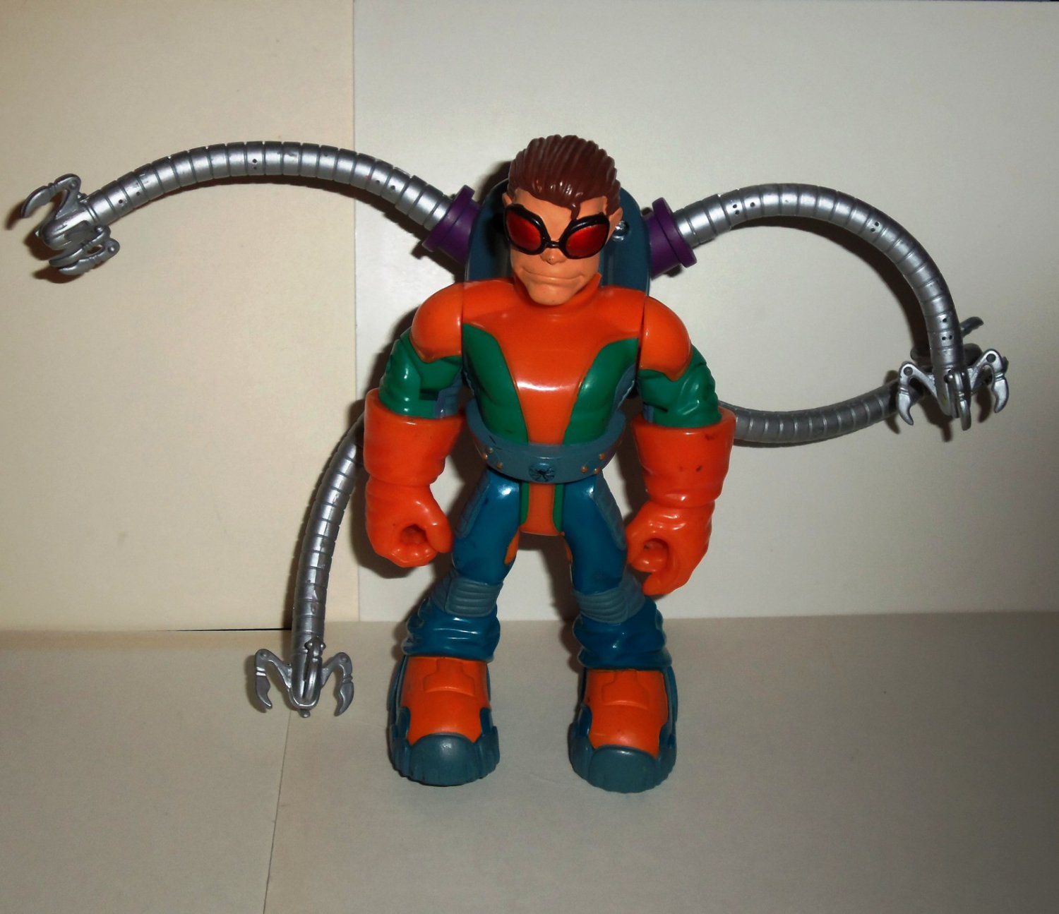 Spider-Man and Friends Super Heroes Doc Ock Figure Toy Biz 2004 Dr Octopus ...