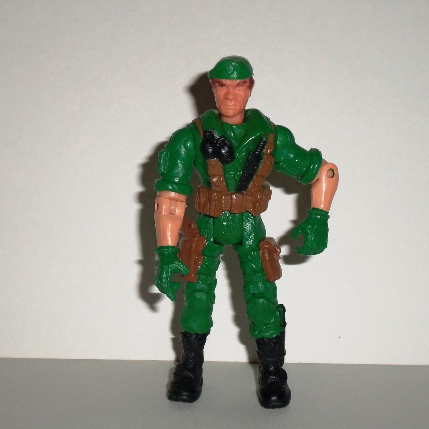 The Corps Commando Force Rick Ranger Green Action Figure Lanard Toys 2003 Loose Used