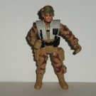 Chap Mei Soldier Force Brown Beige Uniform 3.75" Action Figure 2002 Loose Used