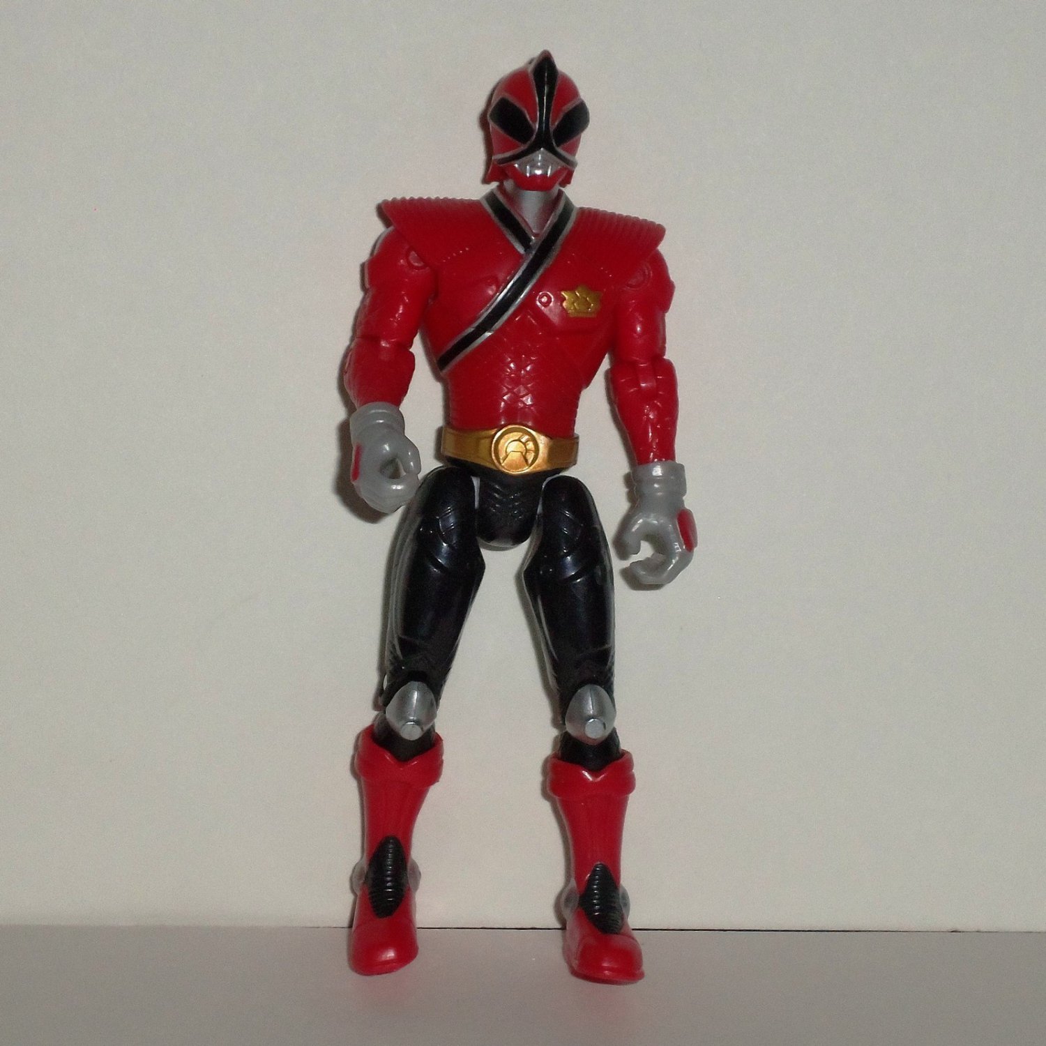 Power Rangers Samurai Mega Ranger Fire Red Action Figure Bandai 2011 ...