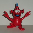 Wendy's 1990 Alien Mix-Ups Crimson-Oid Kids Meal Toy Loose Used