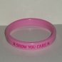 Care Bears Breast Cancer Pink Child's Bracelet Loose Used