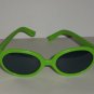 Child's Pretend Sunglasses Green Plastic Toy Loose Used