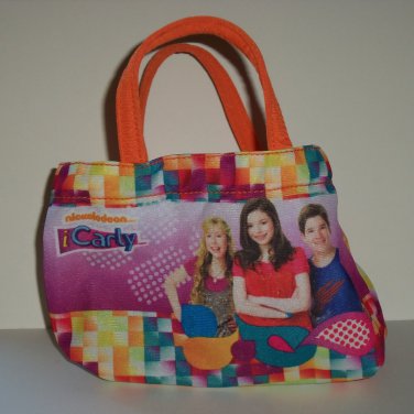 McDonald's 2010 iCarly Tote Bag Happy Meal Toy Loose Used