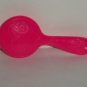Barbie Pink Doll Hair Brush with Silhouette and Logo Mattel Loose Used