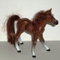 Brown Plastic 5" Horse Figure Toy Animal Loose Used