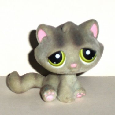 Littlest Pet Shop #323 Cat Figure Kitten Kitty Hasbro 2006 Loose Used