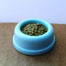 Littlest Pet Shop Light Blue Dog Food Bowl Accessory Dish Cat Hasbro Loose Used