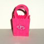 Littlest Pet Shop Pink Shopping Bag Accessory Hasbro Loose Used
