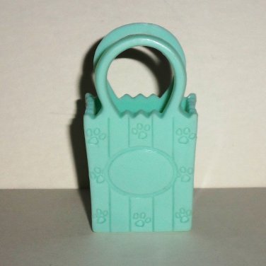 Littlest Pet Shop Light Blue Shopping Bag Accessory Hasbro Loose Used