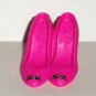 McDonald's 2015 Shopkins Promy Pink Shoes Figure M-042 Happy Meal Toy Loose Used