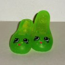 McDonald's 2015 Shopkins Kitty Flats Green Shoes Rare Figure M-052 Happy Meal Toy Loose Used