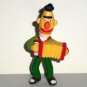 Sesame Street Bert with Accordion PVC Figure Muppets Tara Toys 1980s Loose Used