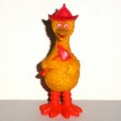 Sesame Street Big Bird Fireman PVC Figure Fire Fighter Muppets Loose Used