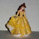 Disney Princess Decopac Belle Figurine 3" PVC Cake Topper Figure Beauty and the Beast Loose Used