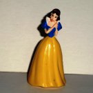 Disney Princess Snow White Figurine 3" PVC Cake Topper Figure and the Seven Dwarfs Loose Used