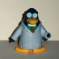 Disney Club Penguin Gary the Gadget Guy PVC Figure Jakks Pacific Loose Used