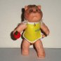 Cabbage Patch Kids Koosas Wearing Yellow Outfit PVC Figure 1985 Loose Used