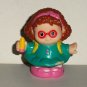 Fisher-Price Little People Maggie Girl Figure from 77717 Lil Sidewalk Rider Loose Used